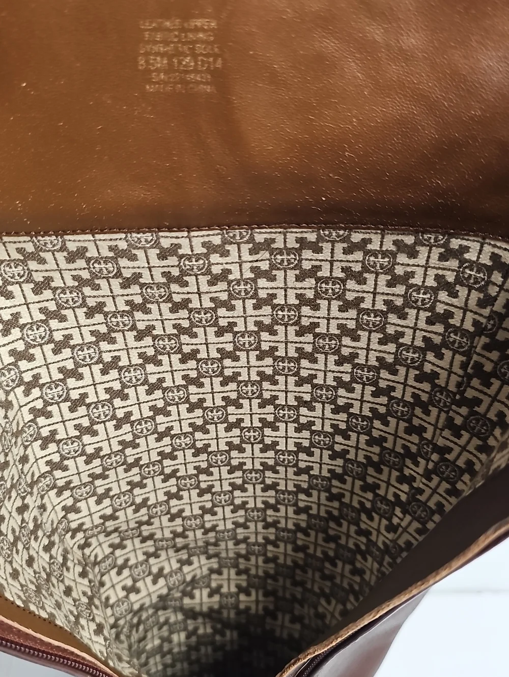 Tory Burch  Simone Dark Brown Leather Over-the-Knee Riding Boots.